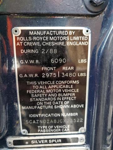 Photo 11 VIN: SCAZN02A8JCX23522 - ROLLS-ROYCE ALL MODELS 