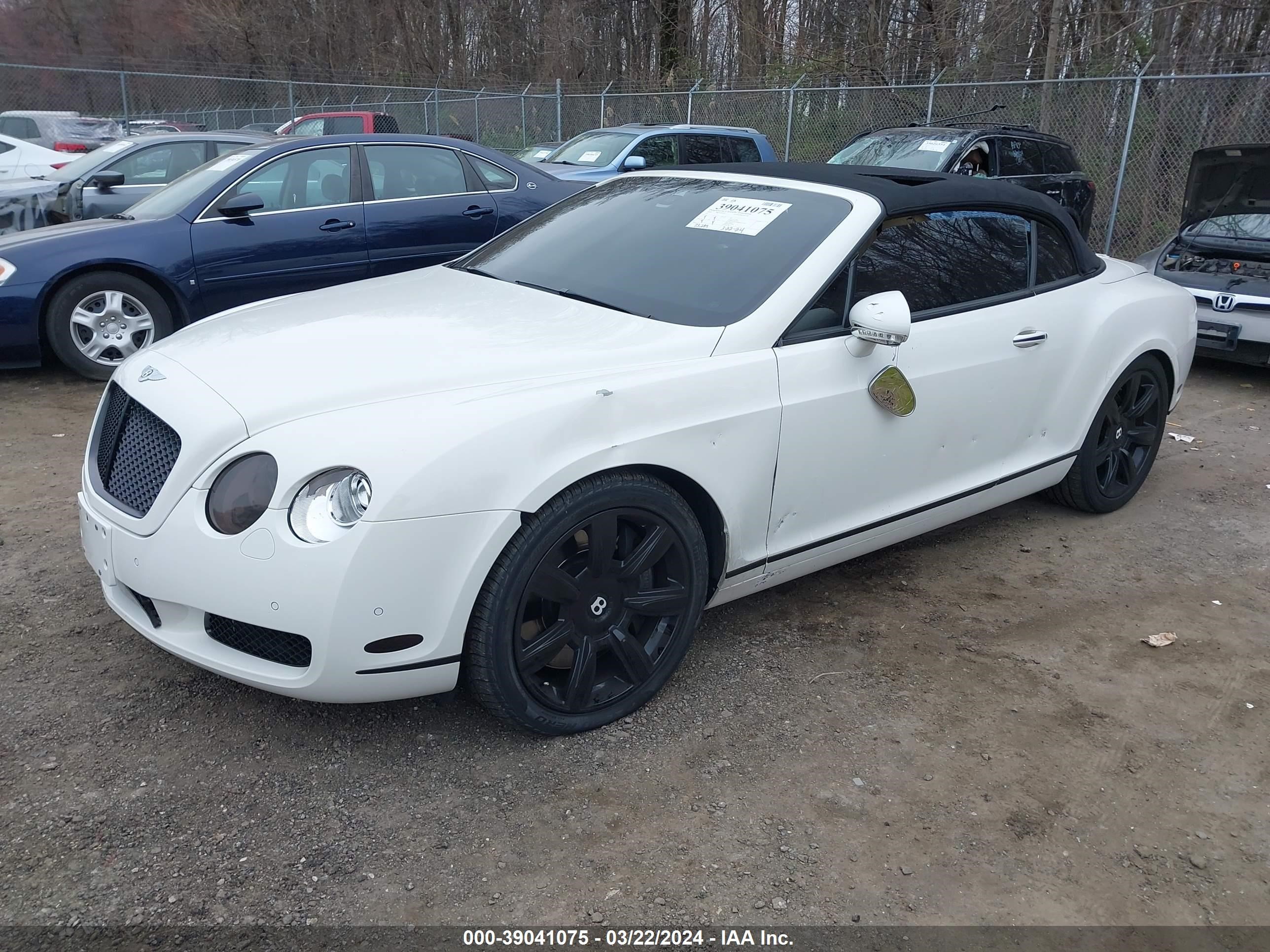 Photo 1 VIN: SCBDR33W08C054825 - BENTLEY CONTINENTAL GT 