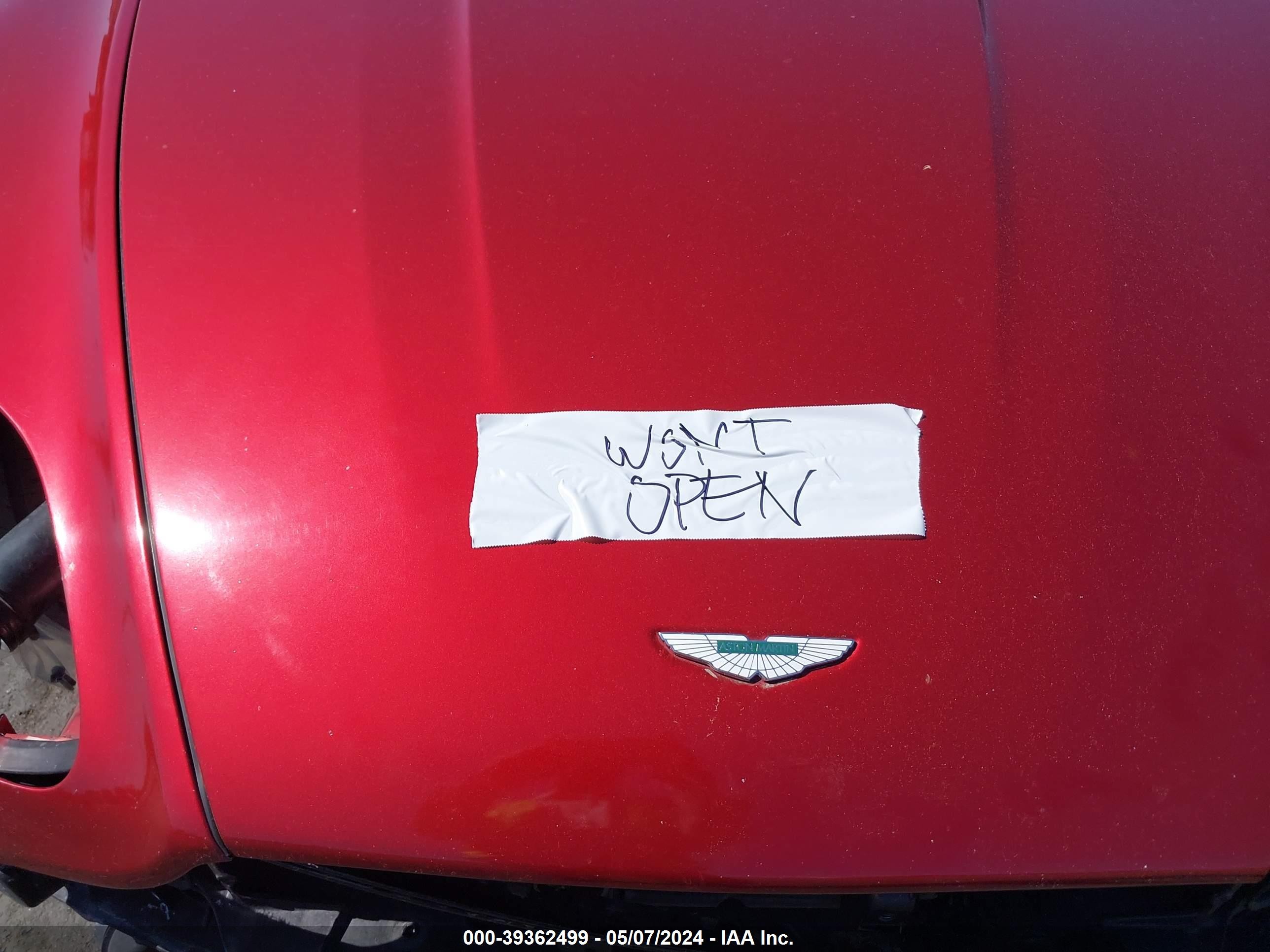 Photo 9 VIN: SCFBF03B28GC09087 - ASTON-MARTIN VANTAGE 