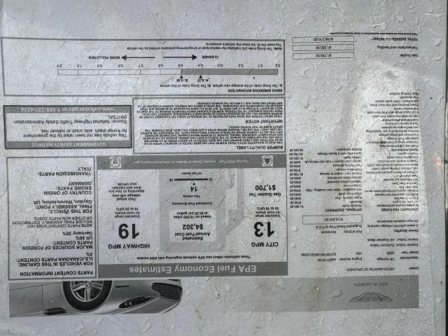 Photo 8 VIN: SCFBF04C39GD12589 - ASTON-MARTIN V8 VANTAGE 