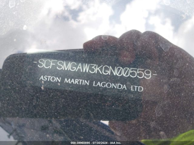 Photo 8 VIN: SCFSMGAW3KGN00559 - ASTON MARTIN VANTAGE 