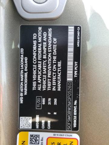 Photo 11 VIN: SCFSMGBW2MGP05260 - ASTON-MARTIN VANTAGE 