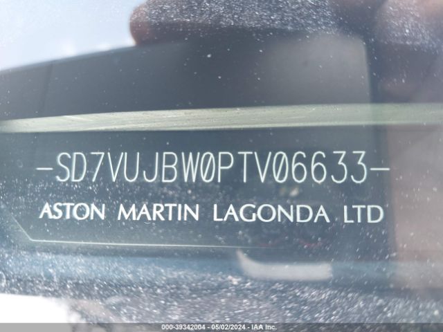 Photo 8 VIN: SD7VUJBW0PTV06633 - ASTON MARTIN DBX 