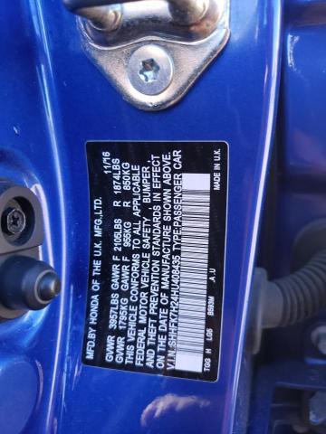 Photo 11 VIN: SHHFK7H24HU408435 - HONDA CIVIC LX 