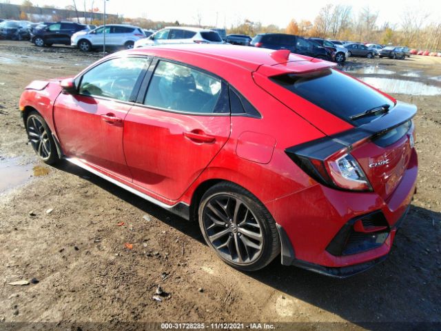 Photo 2 VIN: SHHFK7H41LU218201 - HONDA CIVIC HATCHBACK 