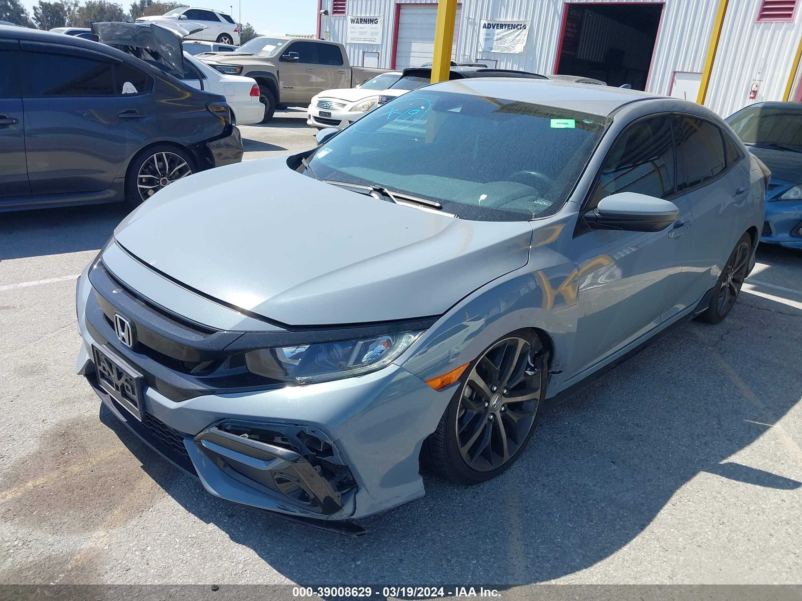 Photo 1 VIN: SHHFK7H42MU412754 - HONDA CIVIC 