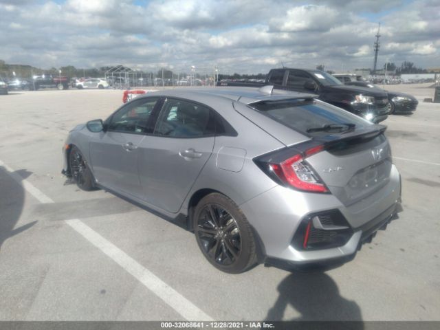 Photo 2 VIN: SHHFK7H43MU214264 - HONDA CIVIC HATCHBACK 