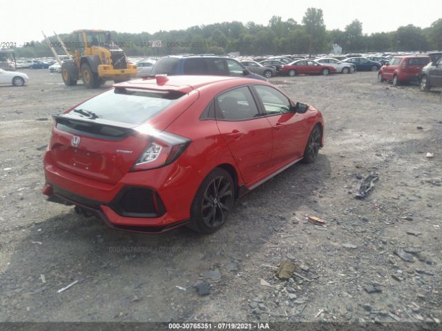 Photo 3 VIN: SHHFK7H44KU404703 - HONDA CIVIC HATCHBACK 