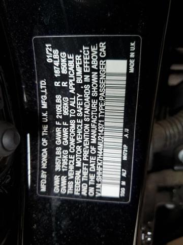 Photo 11 VIN: SHHFK7H44MU214371 - HONDA CIVIC 