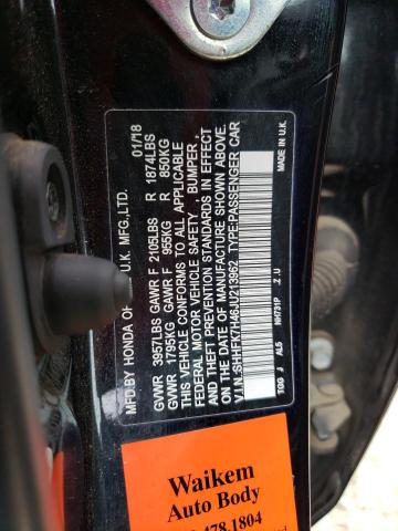 Photo 11 VIN: SHHFK7H46JU213962 - HONDA CIVIC SPOR 