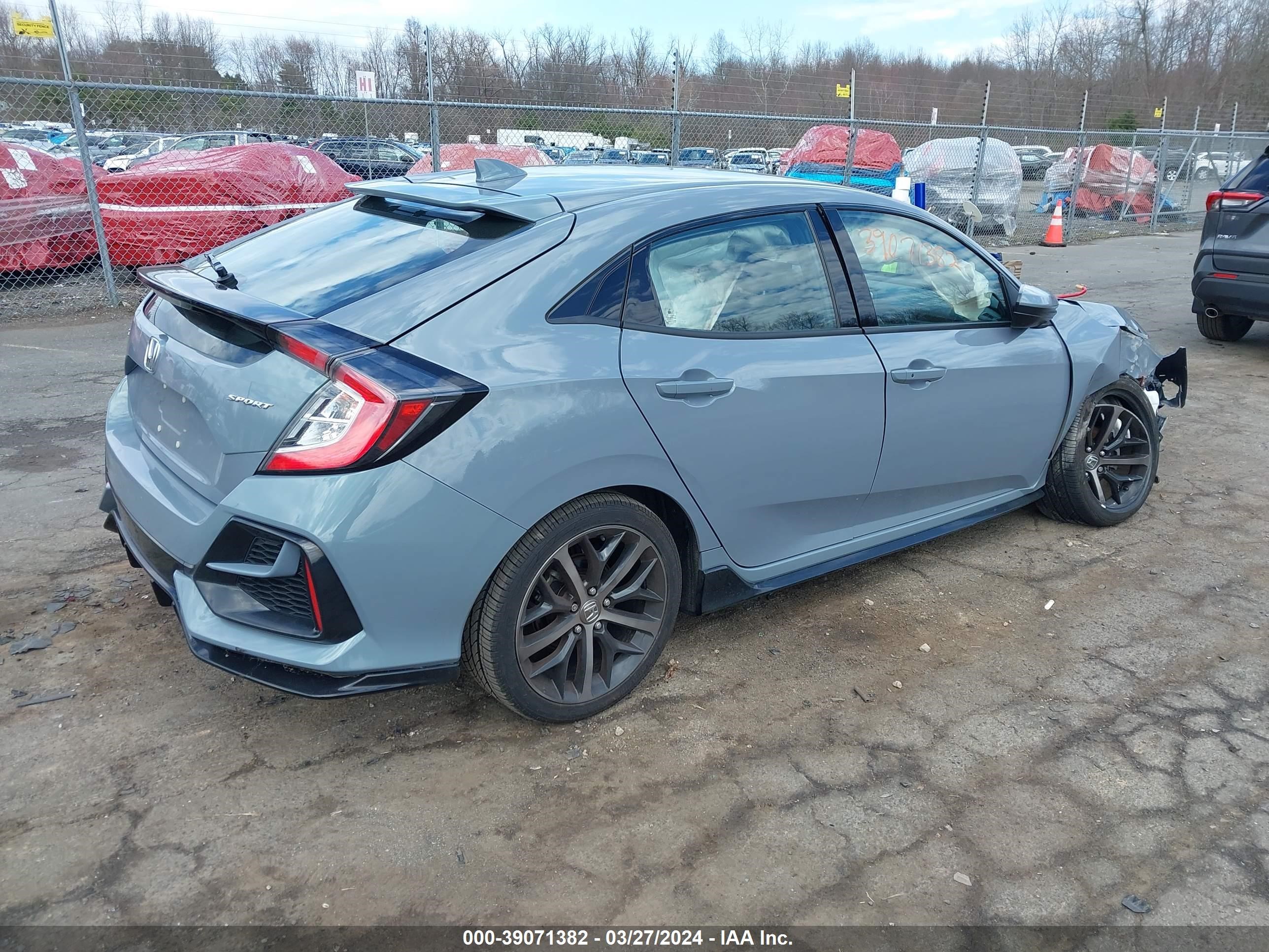 Photo 3 VIN: SHHFK7H46MU408139 - HONDA CIVIC 