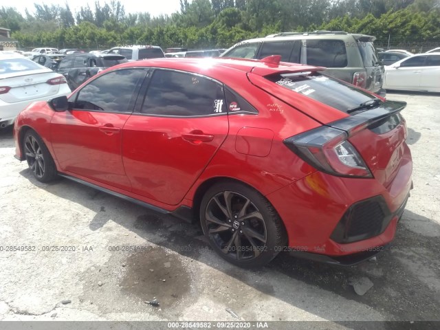 Photo 2 VIN: SHHFK7H49JU224048 - HONDA CIVIC HATCHBACK 