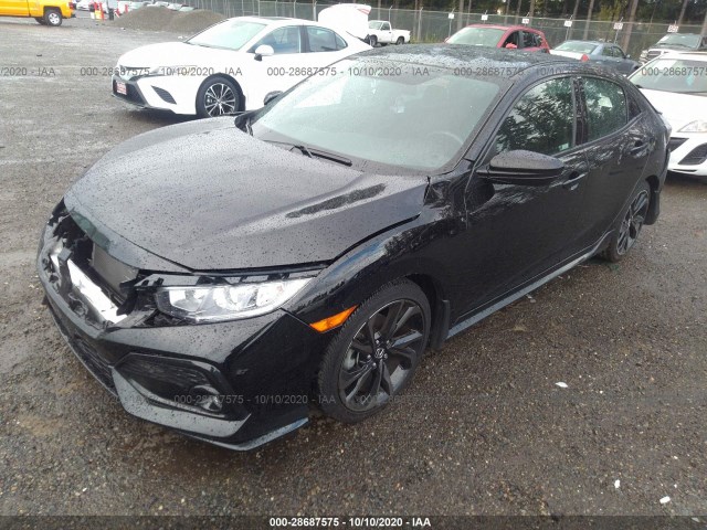 Photo 1 VIN: SHHFK7H49KU421299 - HONDA CIVIC HATCHBACK 