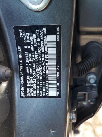 Photo 11 VIN: SHHFK7H50HU423489 - HONDA CIVIC 