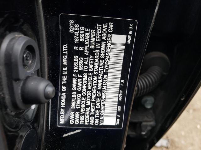 Photo 11 VIN: SHHFK7H55JU413126 - HONDA CIVIC 