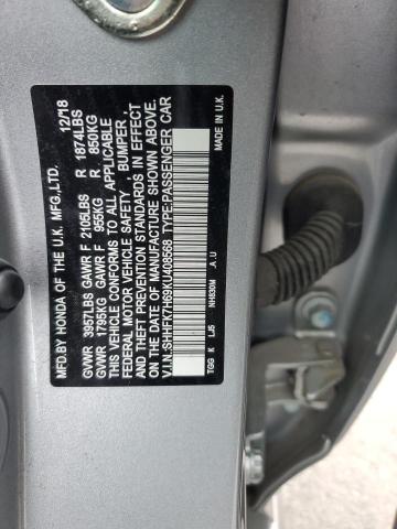 Photo 11 VIN: SHHFK7H69KU408568 - HONDA CIVIC 