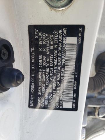 Photo 11 VIN: SHHFK7H80HU215249 - HONDA CIVIC EXL 