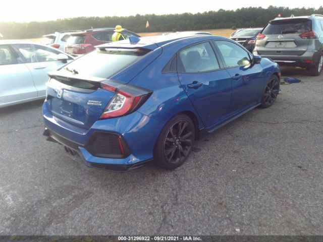 Photo 3 VIN: SHHFK7H91JU401591 - HONDA CIVIC HATCHBACK 