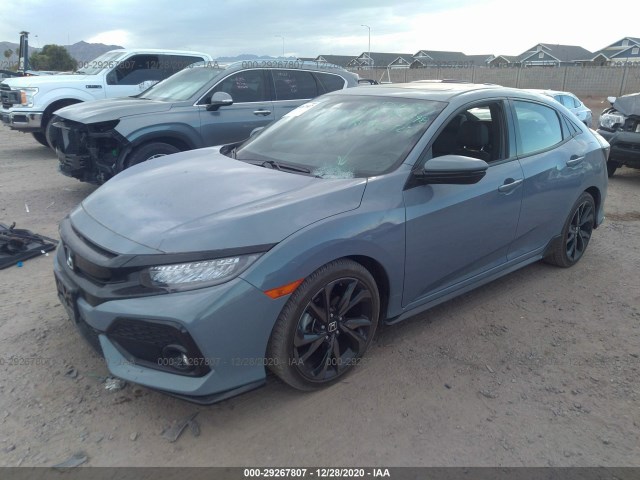 Photo 1 VIN: SHHFK7H98KU416722 - HONDA CIVIC HATCHBACK 