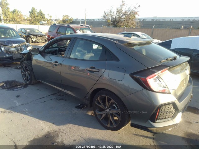 Photo 2 VIN: SHHFK7H99KU412663 - HONDA CIVIC HATCHBACK 