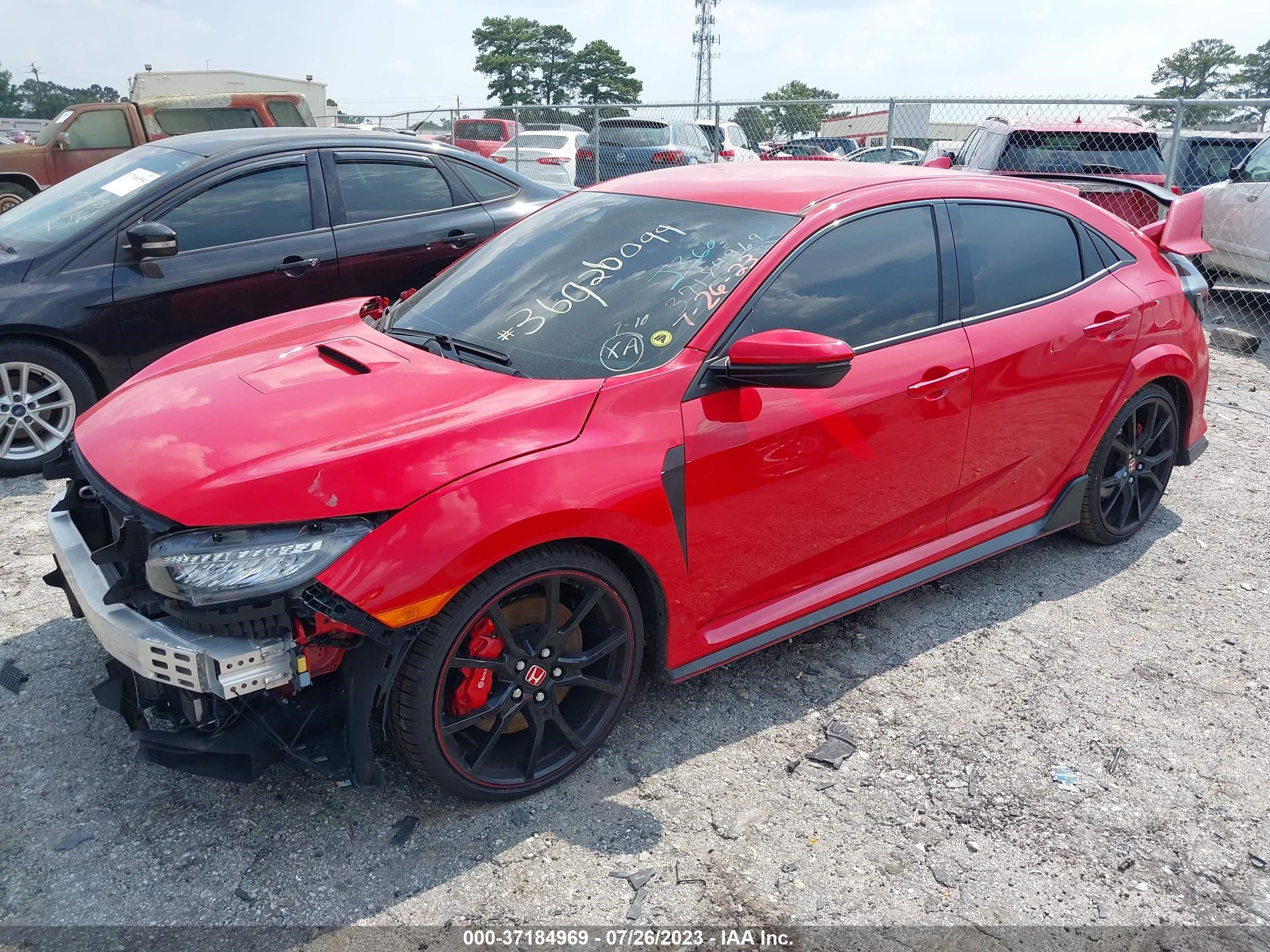 Photo 1 VIN: SHHFK8G77MU203446 - HONDA CIVIC TYPE 