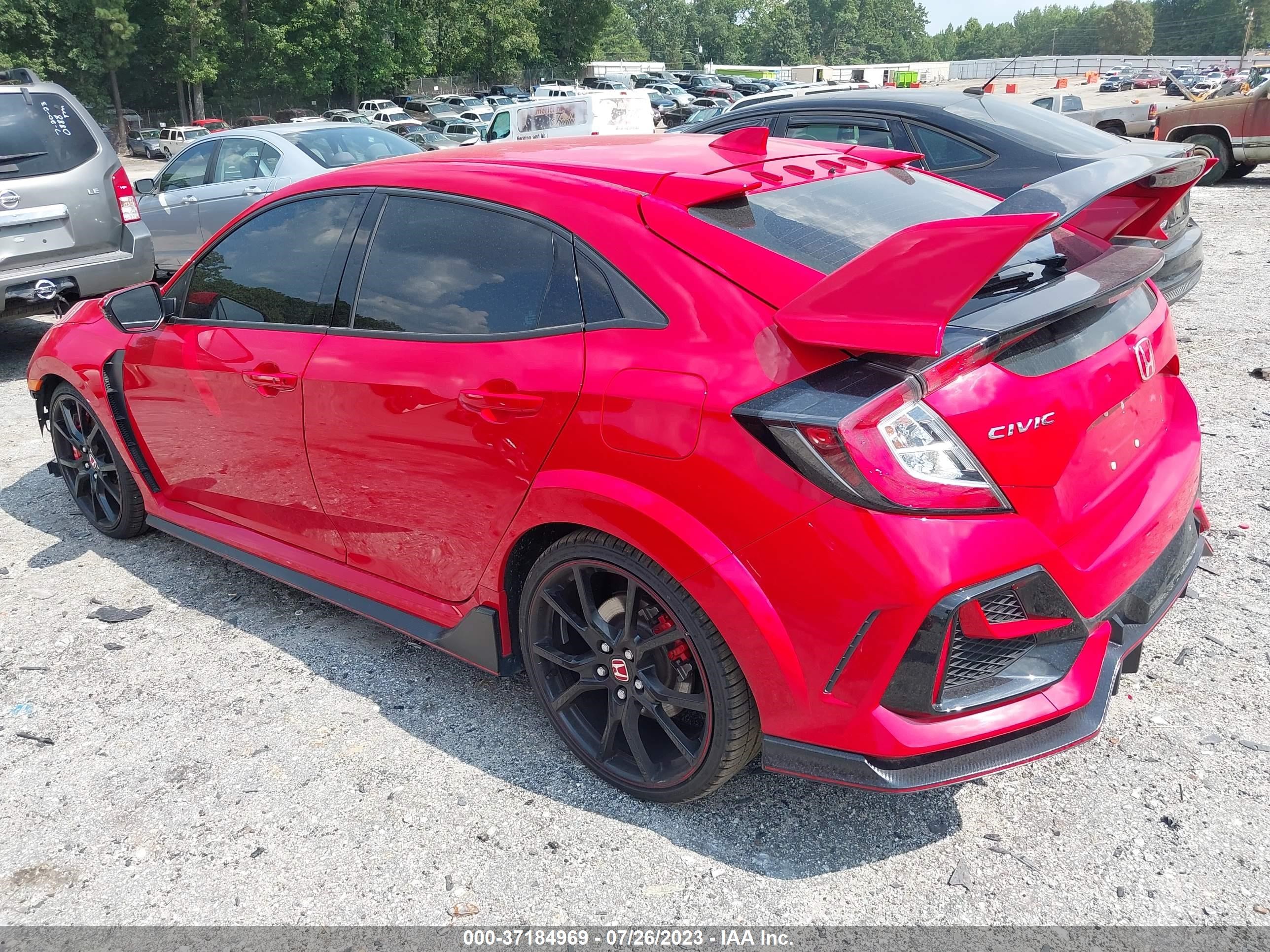 Photo 2 VIN: SHHFK8G77MU203446 - HONDA CIVIC TYPE 