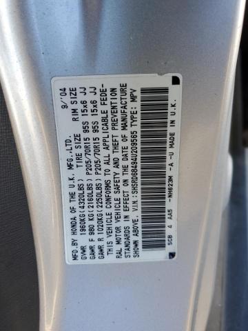 Photo 12 VIN: SHSRD68494U209565 - HONDA CR-V LX 