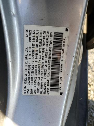 Photo 11 VIN: SHSRD68525U305158 - HONDA CR-V LX 