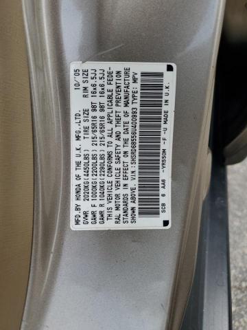 Photo 12 VIN: SHSRD68556U400993 - HONDA CRV 