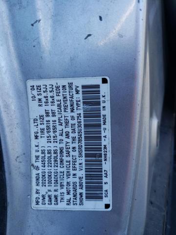 Photo 12 VIN: SHSRD78545U306754 - HONDA CR-V LX 