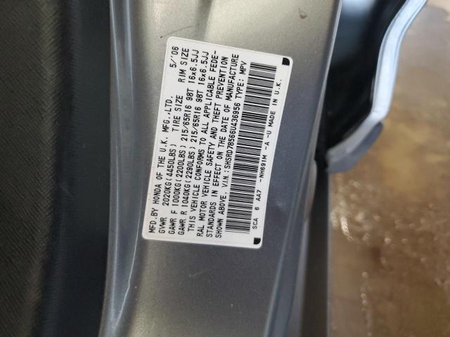 Photo 13 VIN: SHSRD78566U436956 - HONDA CRV 