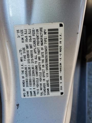 Photo 12 VIN: SHSRD78805U329457 - HONDA CR-V EX 