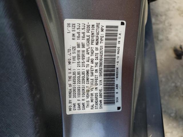 Photo 12 VIN: SHSRD78836U425701 - HONDA CRV 