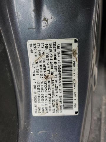 Photo 11 VIN: SHSRD78905U306107 - HONDA CRV 