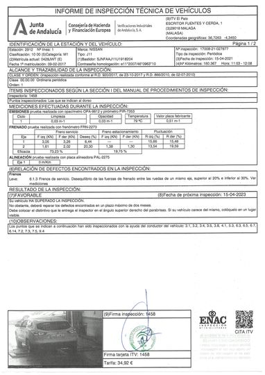 Photo 19 VIN: SJNFAAJ11U1918204 - NISSAN QASHQAI 