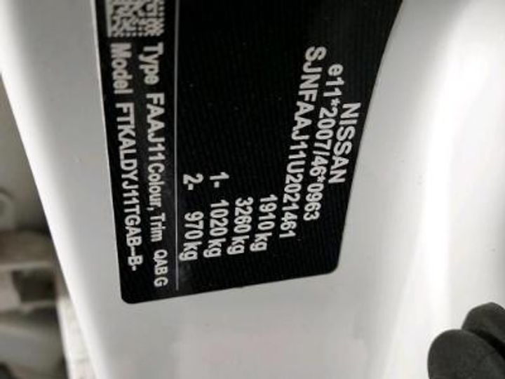 Photo 11 VIN: SJNFAAJ11U2021461 - NISSAN QASHQAI DIESEL - 2017 