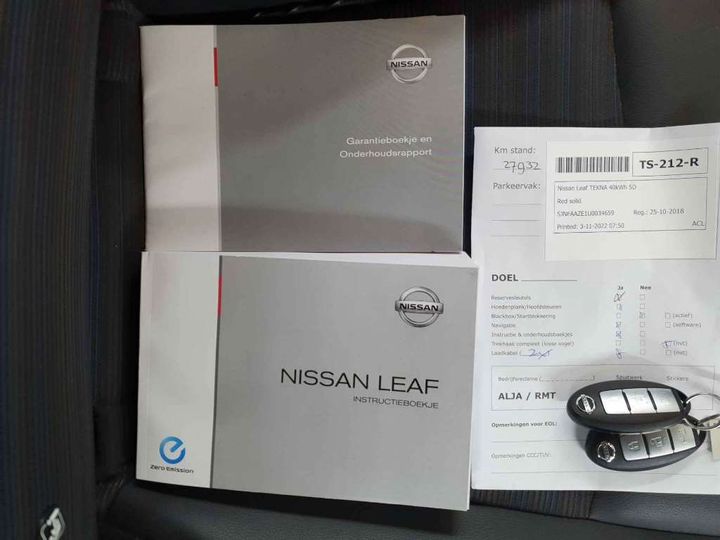 Photo 18 VIN: SJNFAAZE1U0034659 - NISSAN LEAF 