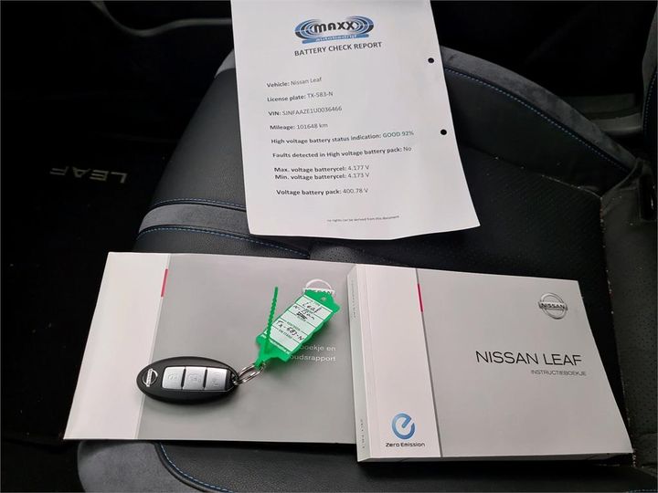 Photo 4 VIN: SJNFAAZE1U0036466 - NISSAN LEAF 