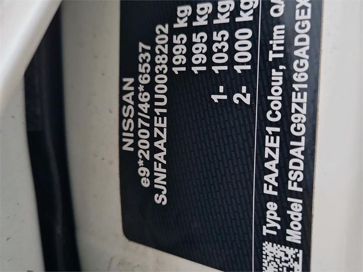 Photo 6 VIN: SJNFAAZE1U0038202 - NISSAN LEAF 