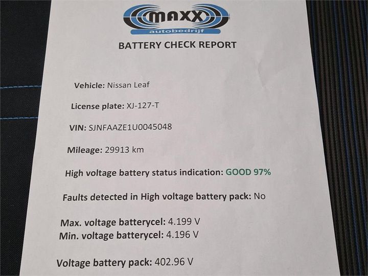 Photo 9 VIN: SJNFAAZE1U0045048 - NISSAN LEAF 