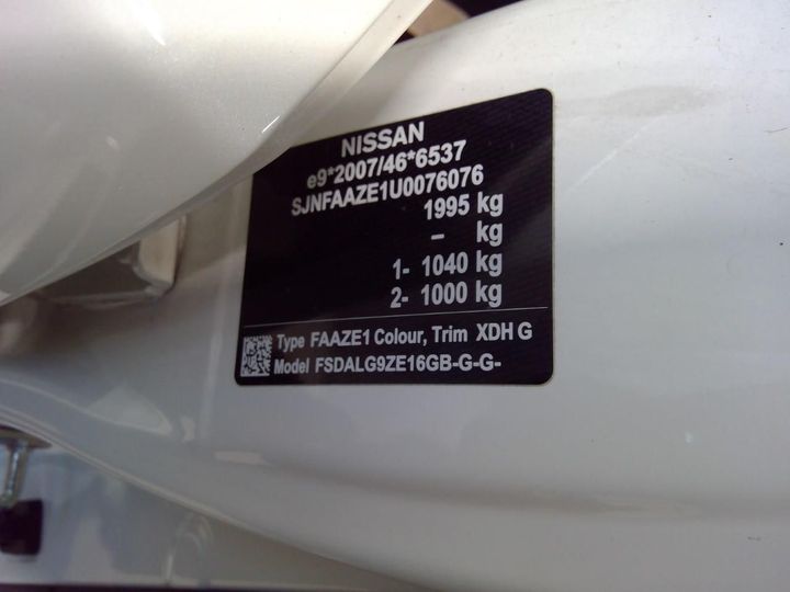 Photo 11 VIN: SJNFAAZE1U0076076 - NISSAN LEAF 