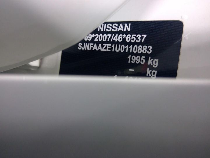 Photo 12 VIN: SJNFAAZE1U0110883 - NISSAN LEAF 