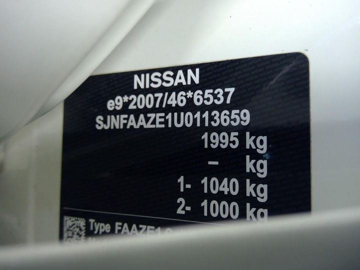 Photo 12 VIN: SJNFAAZE1U0113659 - NISSAN LEAF 