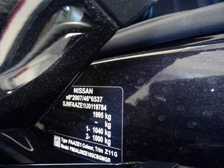 Photo 11 VIN: SJNFAAZE1U0119784 - NISSAN LEAF 