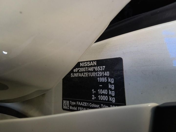 Photo 10 VIN: SJNFAAZE1U0129140 - NISSAN LEAF 