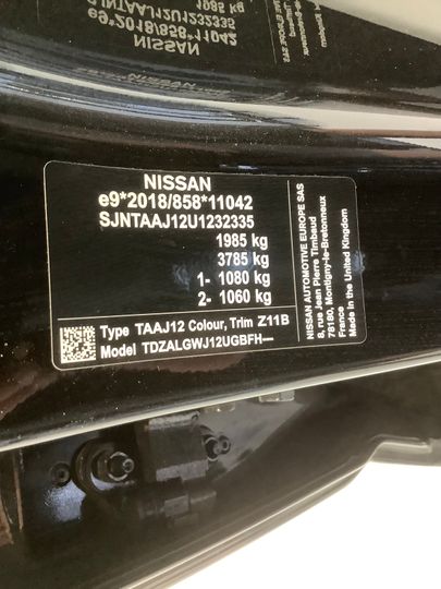 Photo 8 VIN: SJNTAAJ12U1232335 - NISSAN QASHQAI 