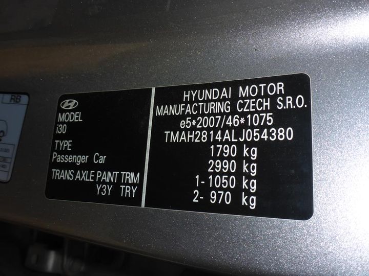 Photo 19 VIN: TMAH2814ALJ054380 - HYUNDAI I30 WAGON 