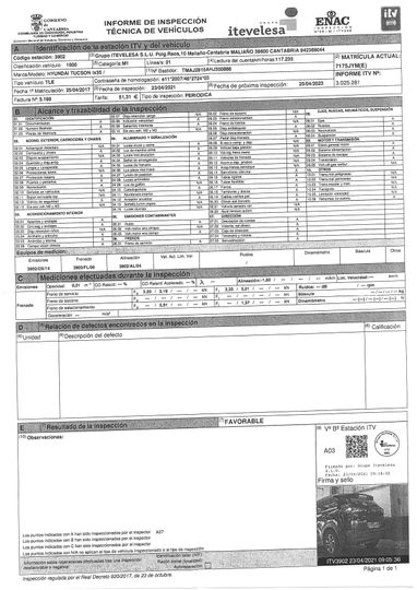 Photo 19 VIN: TMAJ2815AHJ300886 - HYUNDAI TUCSON 