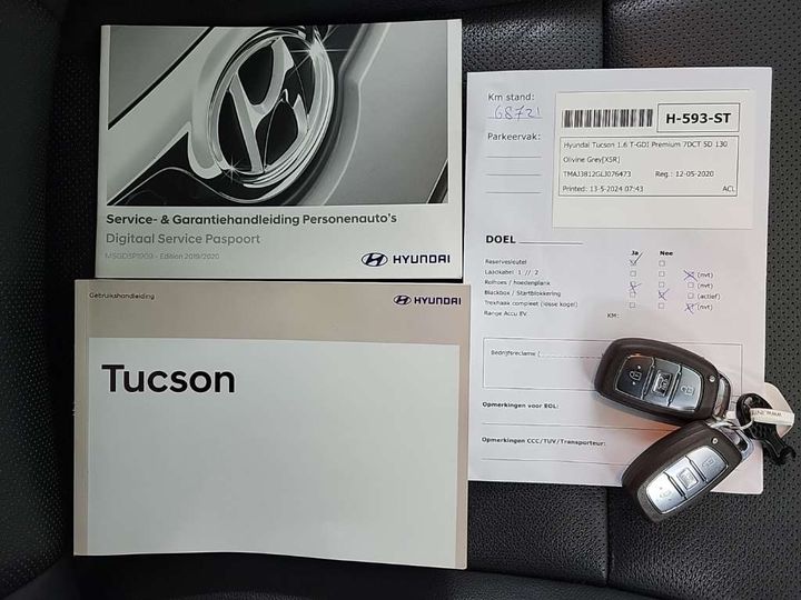 Photo 12 VIN: TMAJ3812GLJ076473 - HYUNDAI TUCSON 