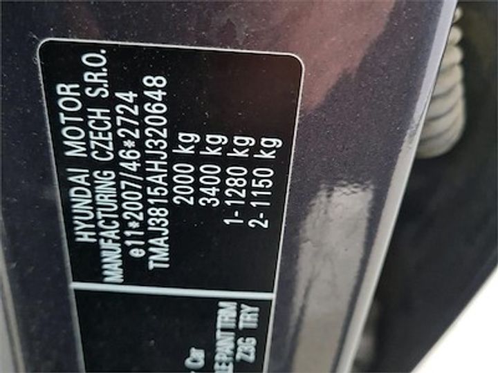 Photo 12 VIN: TMAJ3815AHJ320648 - HYUNDAI TUCSON DIESEL - 2015 